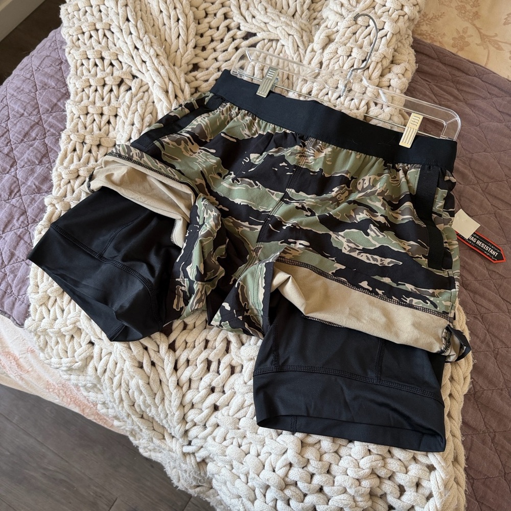 5.11 Tactical Men’s PT-R Havoc Tiger Stripe Camo Shorts